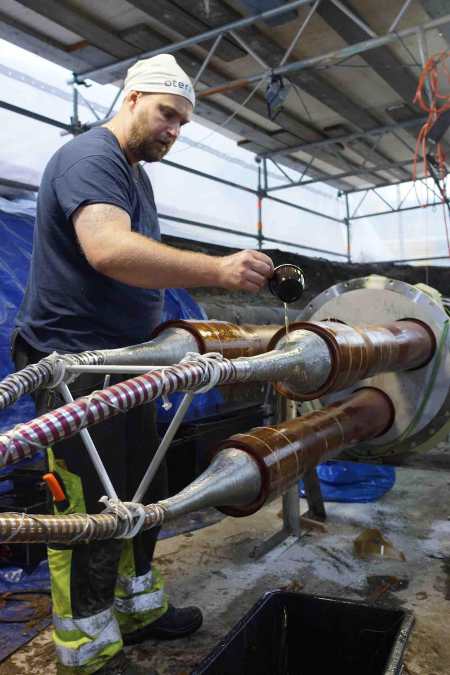 130kV Ericsson (NKT) Transition Cable Joint (EHV) 